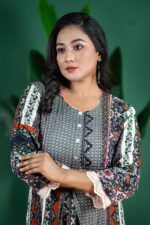 Ajrak Design Kamiz - Image 4