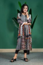 Ajrak Design Kamiz - Image 5