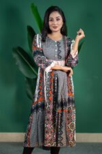 Ajrak Design Kamiz - Image 3