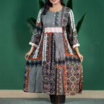 Ajrak Design Kamiz