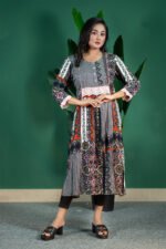 Ajrak Design Kamiz - Image 2