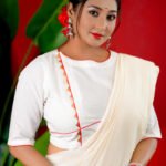 Golden Color Nimki Design Blouse