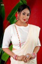 Golden Color Nimki Design Blouse