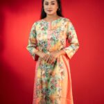 Muslin Cotton Floral Kamiz