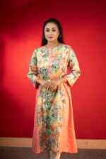Muslin Cotton Floral Kamiz