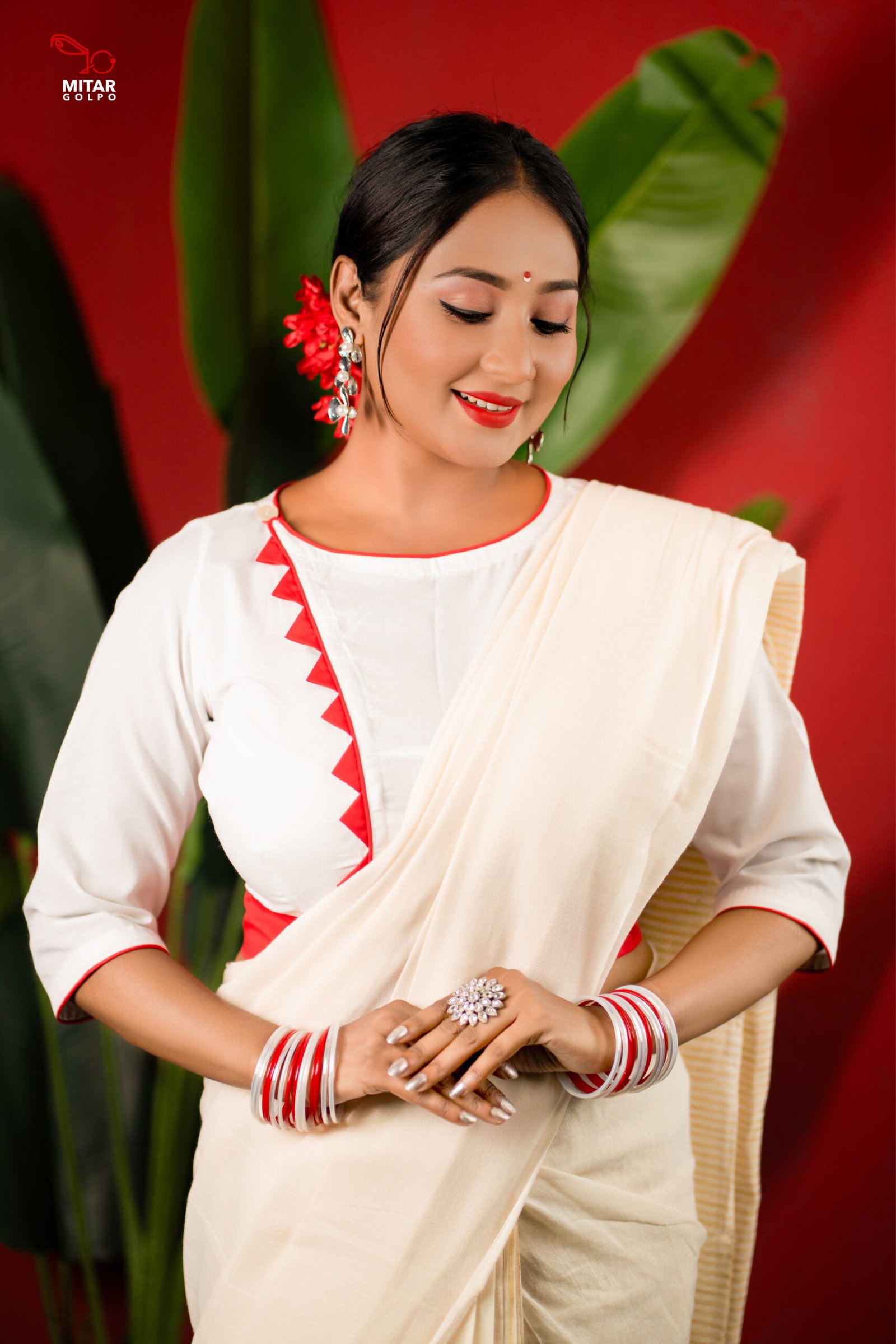 Nimki Design Kamiz-01 Nimki Design Blouse - Image 1